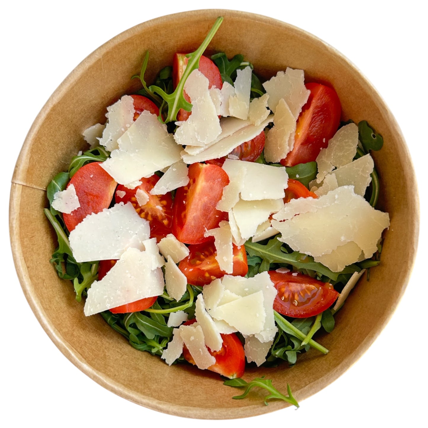 Rucacola, Parmigiano und Cherry