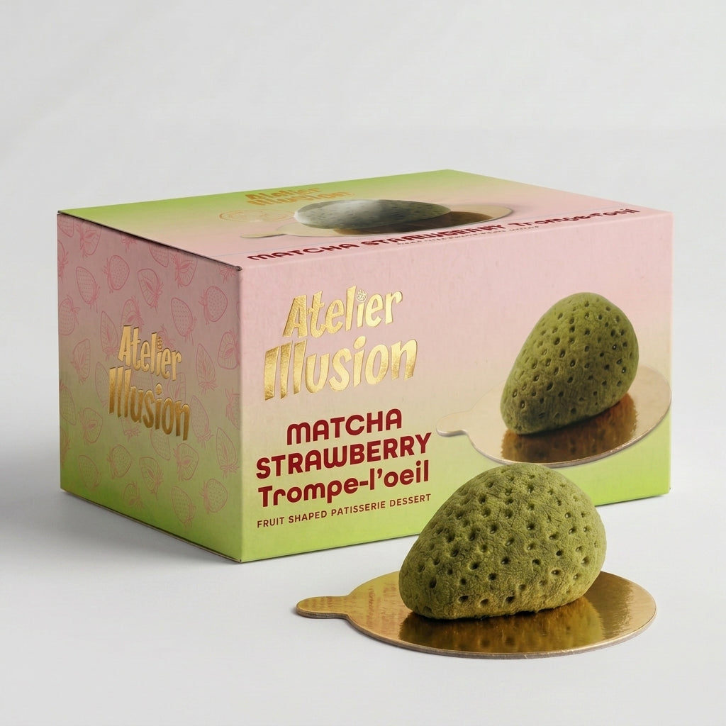 MATCHA E FRAGOLA ILLUSION