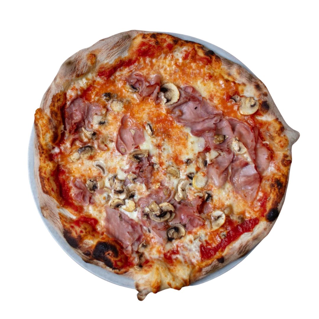 Pizza Prosciutto e Funghi